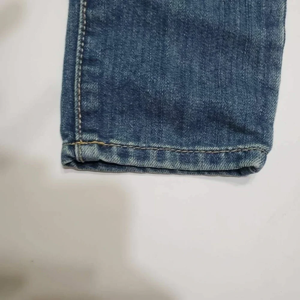 The Children's Place Unisex Skinny Jeans Blue Pockets Medium Wash Denim 12-18 M